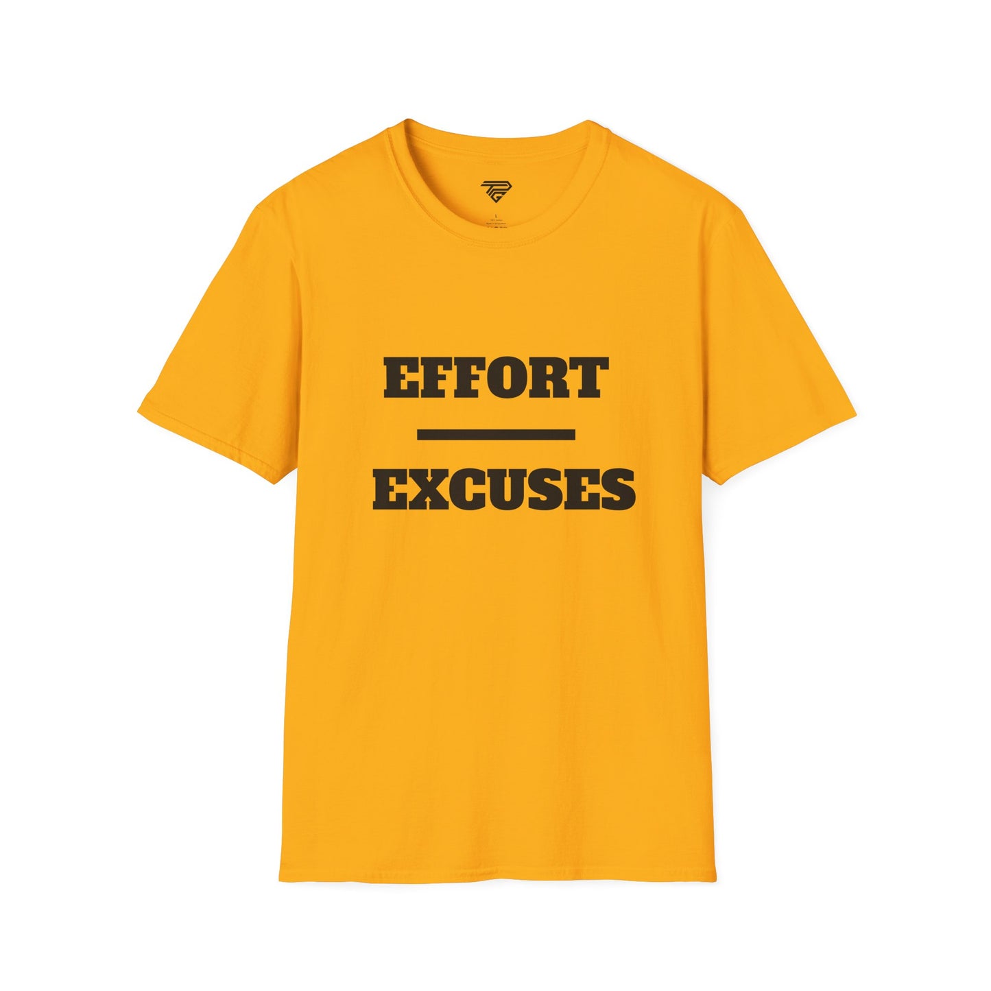 Motivational Unisex T-Shirt - 'Effort = Excuses'