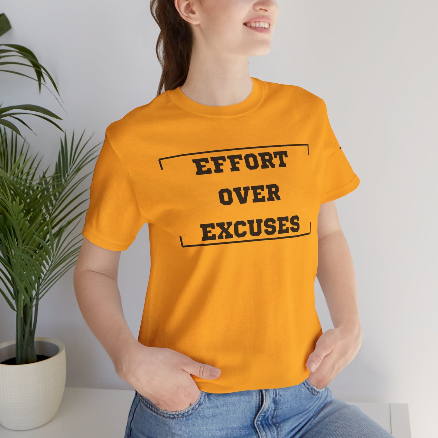 'Effort Over Excuses' Unisex Tee