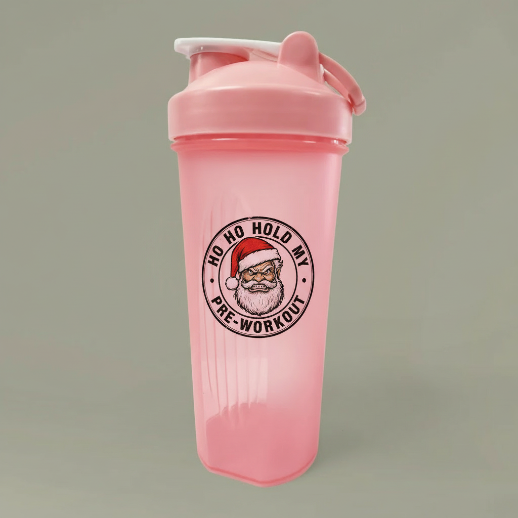 Hold My Pre-Workout Protein Shaker