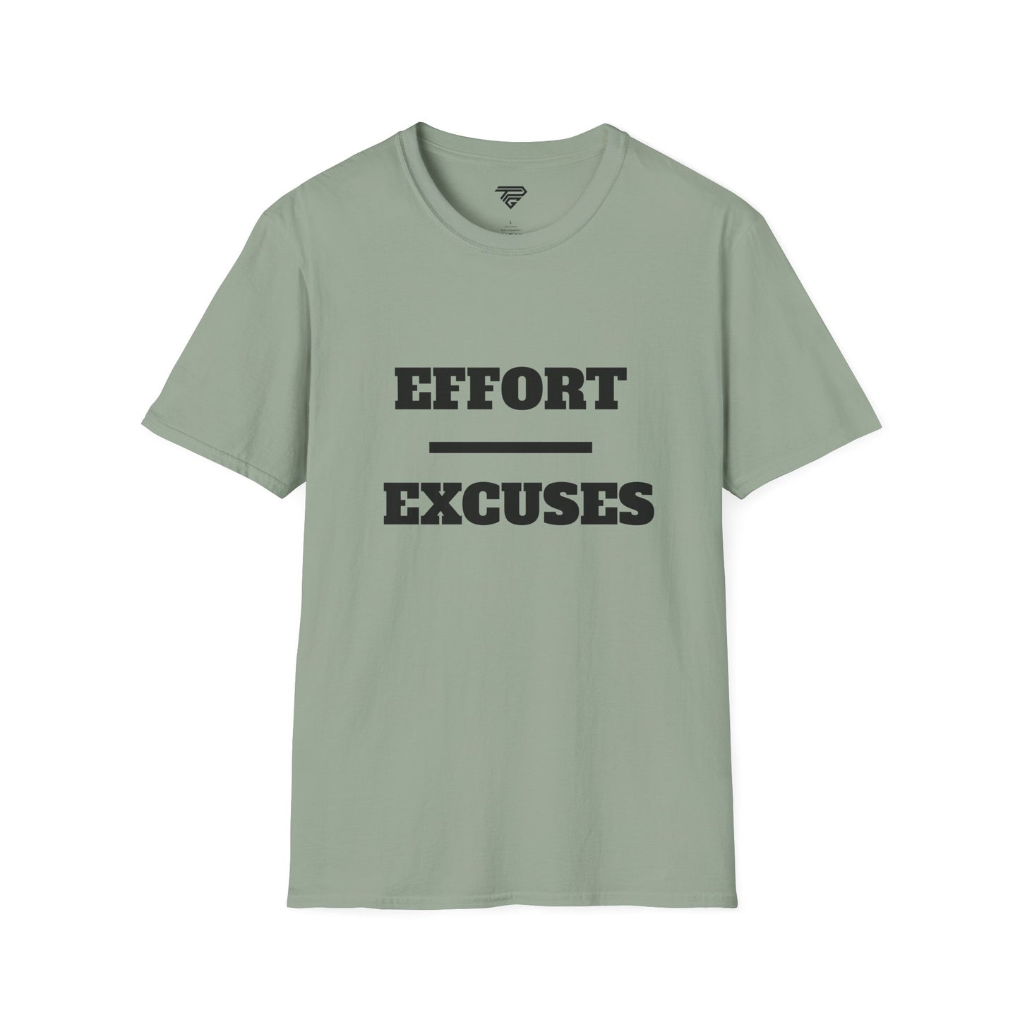 Motivational Unisex T-Shirt - 'Effort = Excuses'