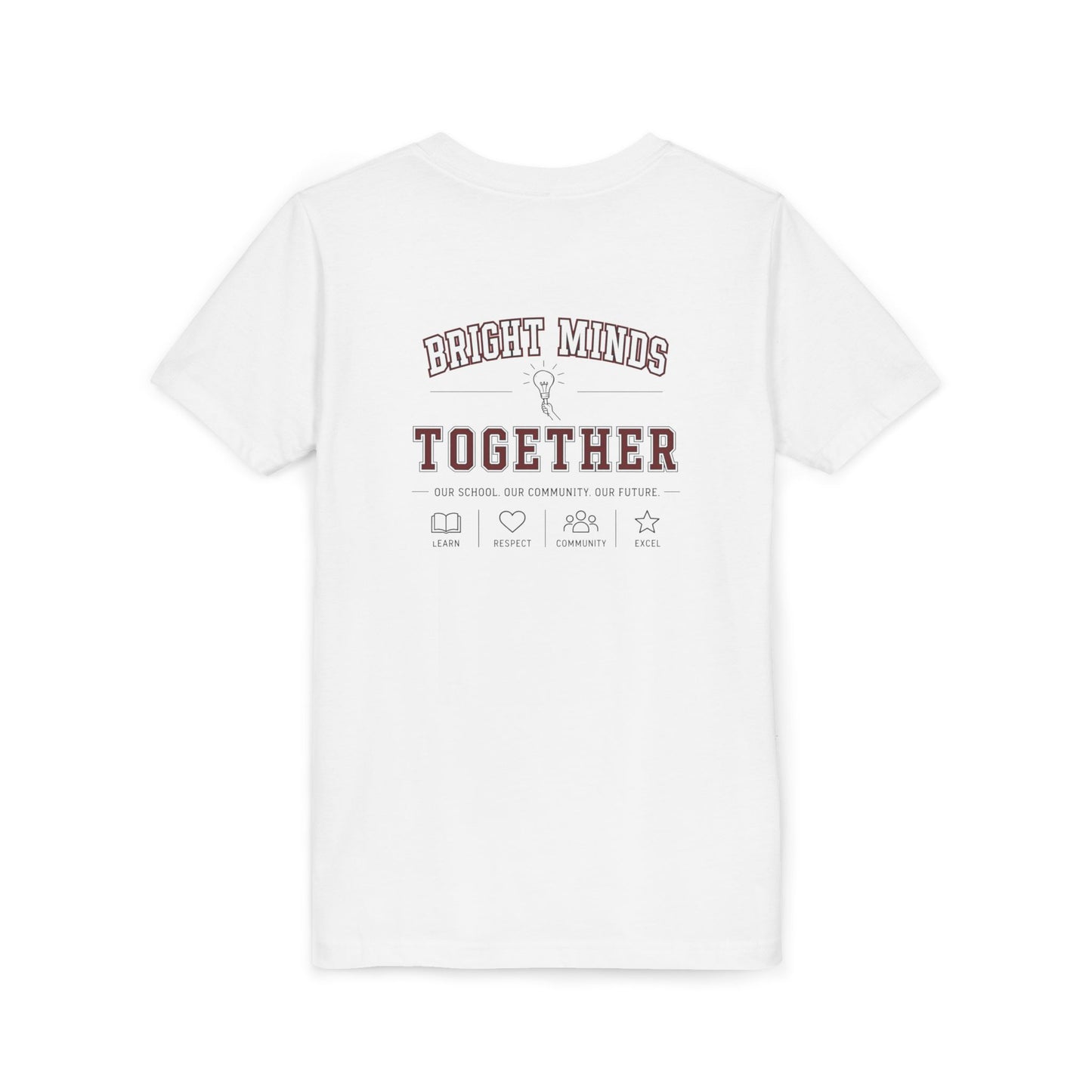 Youth Tee — Bright Acres Learning Academy “Bright Minds Together” School Shirt