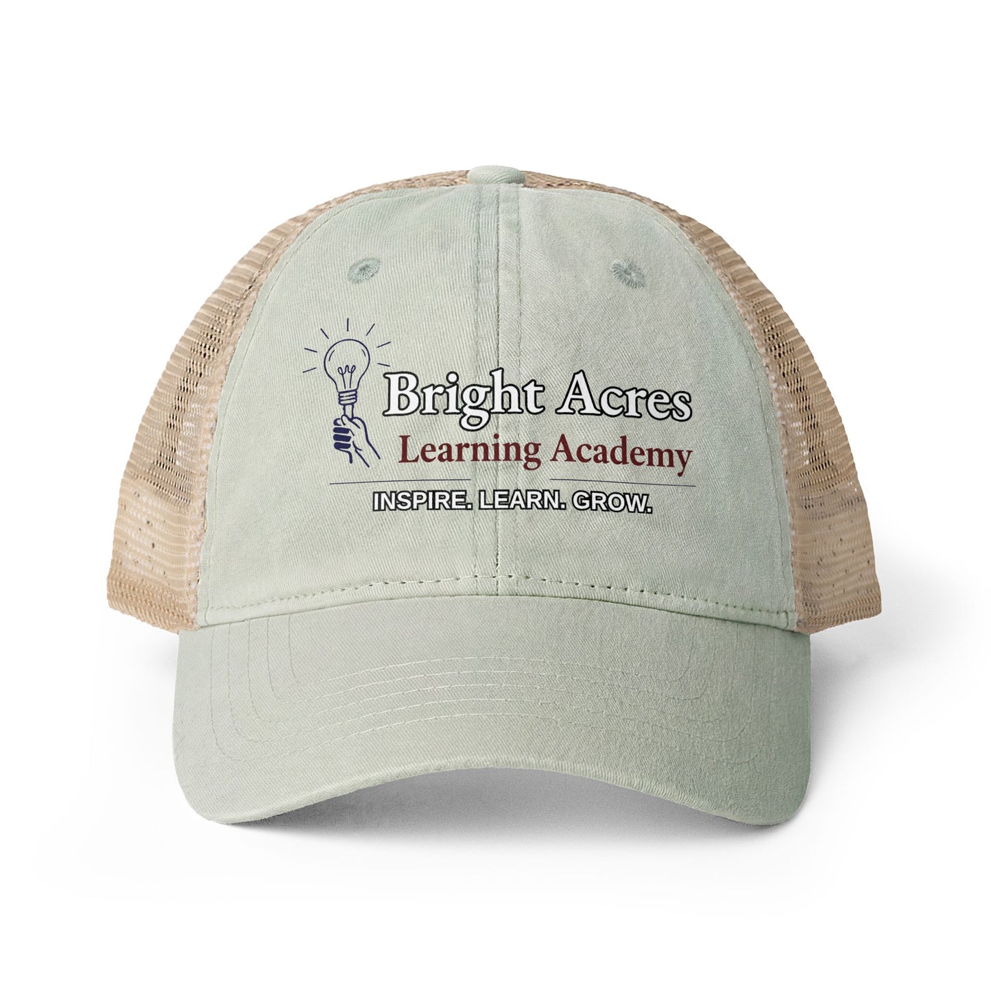 Bright Acres Women's Washed Mesh-Back Cap