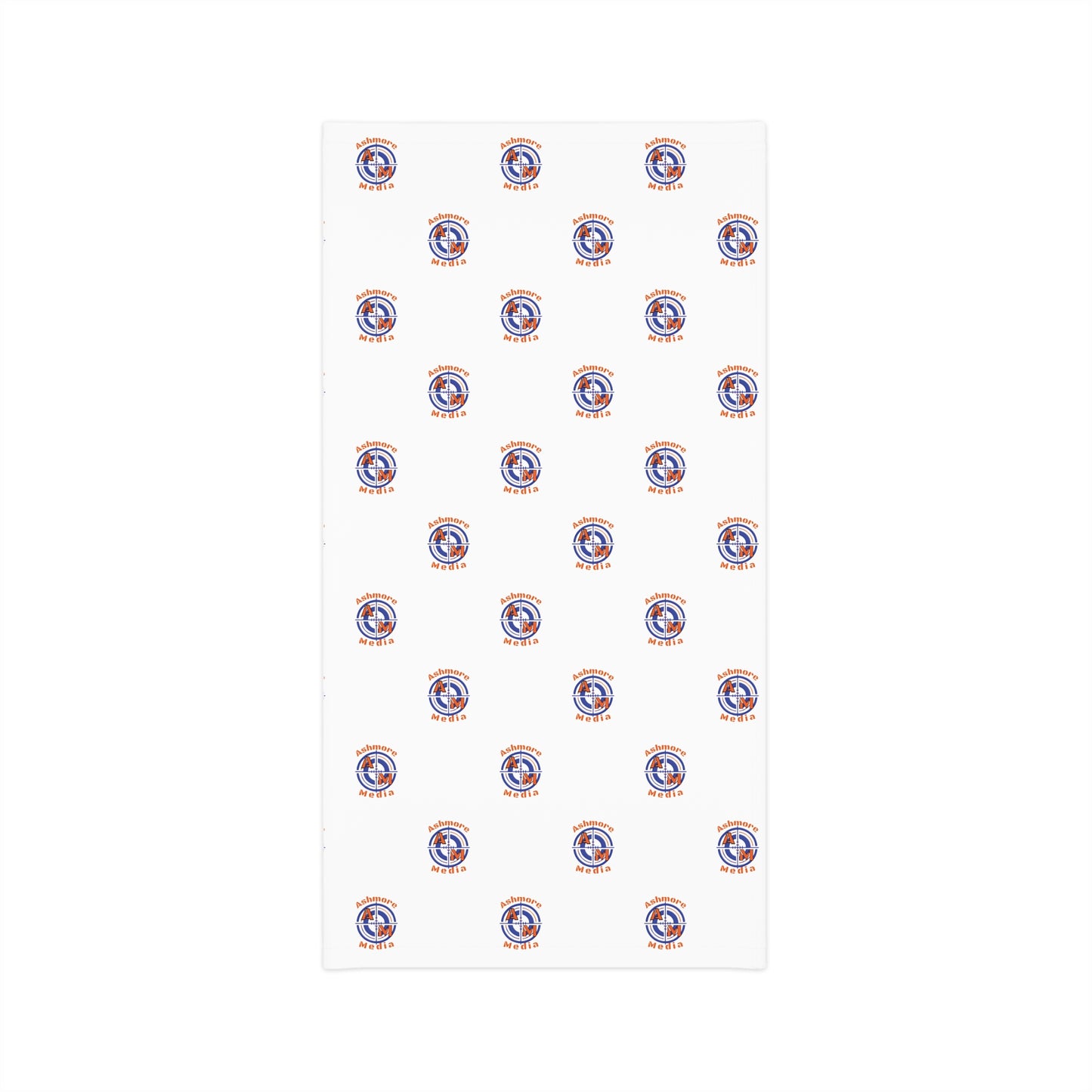 Ashmore Media White Logo Neck Gaiter