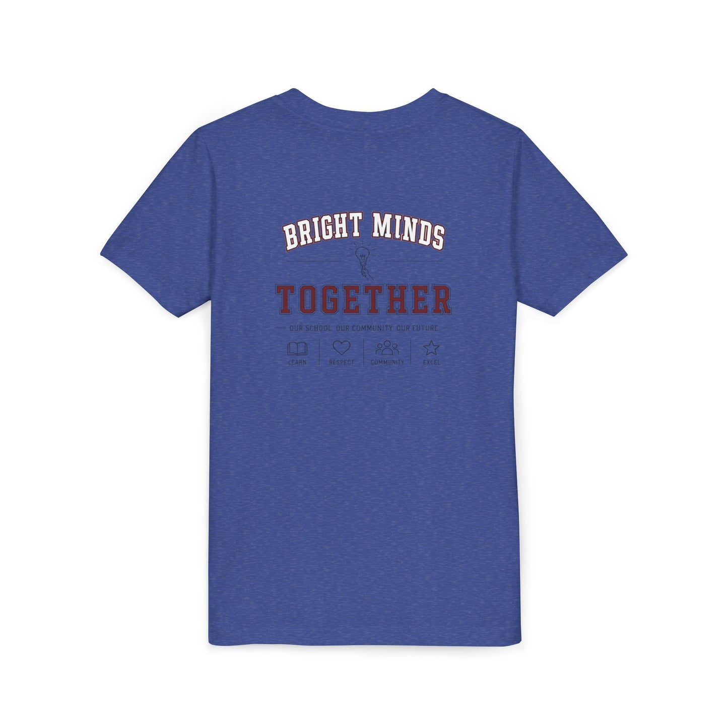Youth Tee — Bright Acres Learning Academy “Bright Minds Together” School Shirt