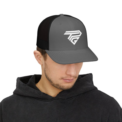 TPG Sports Geometric Logo Trucker Cap