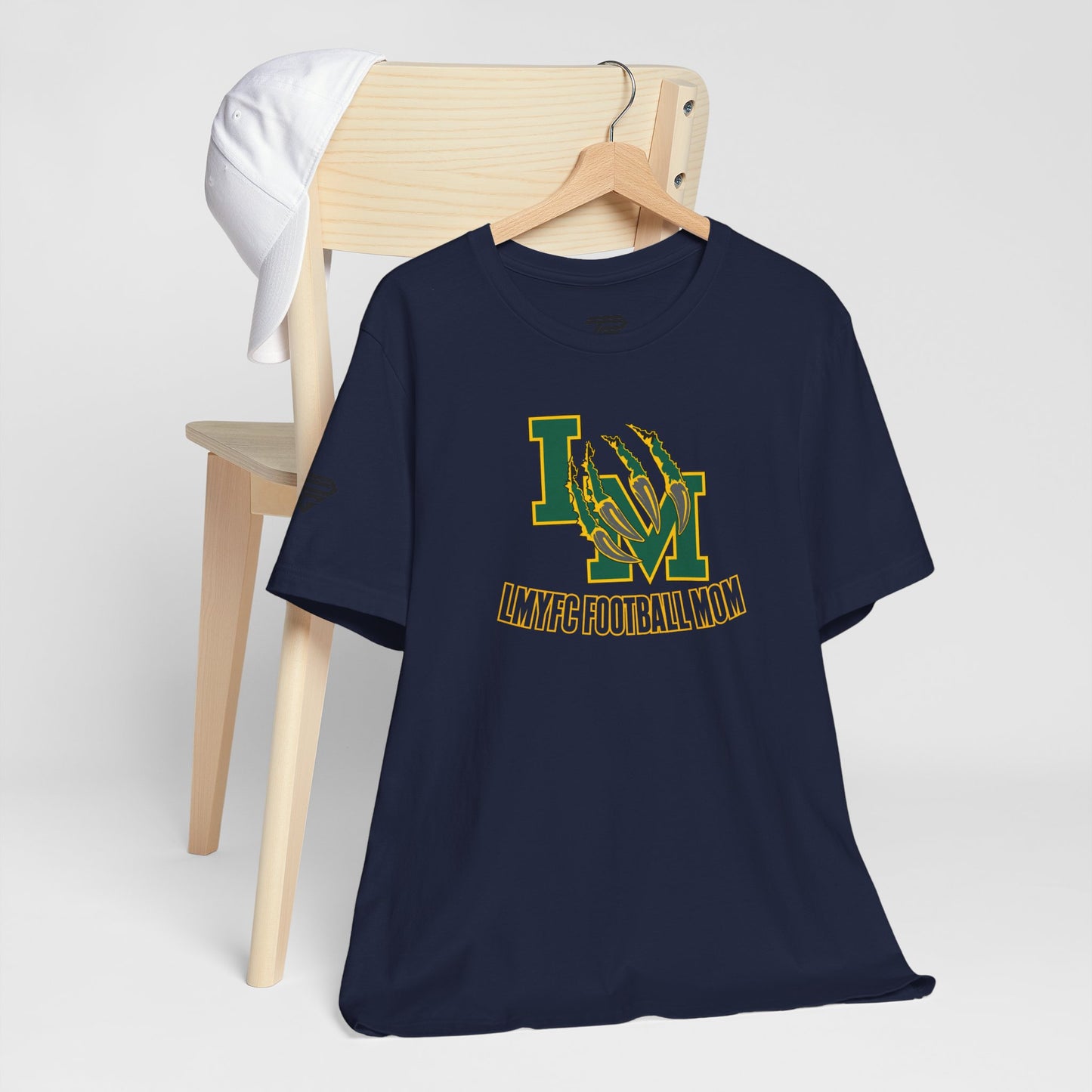 LMYFC Distressed Claw Graphic Shirt Football Mom Tee