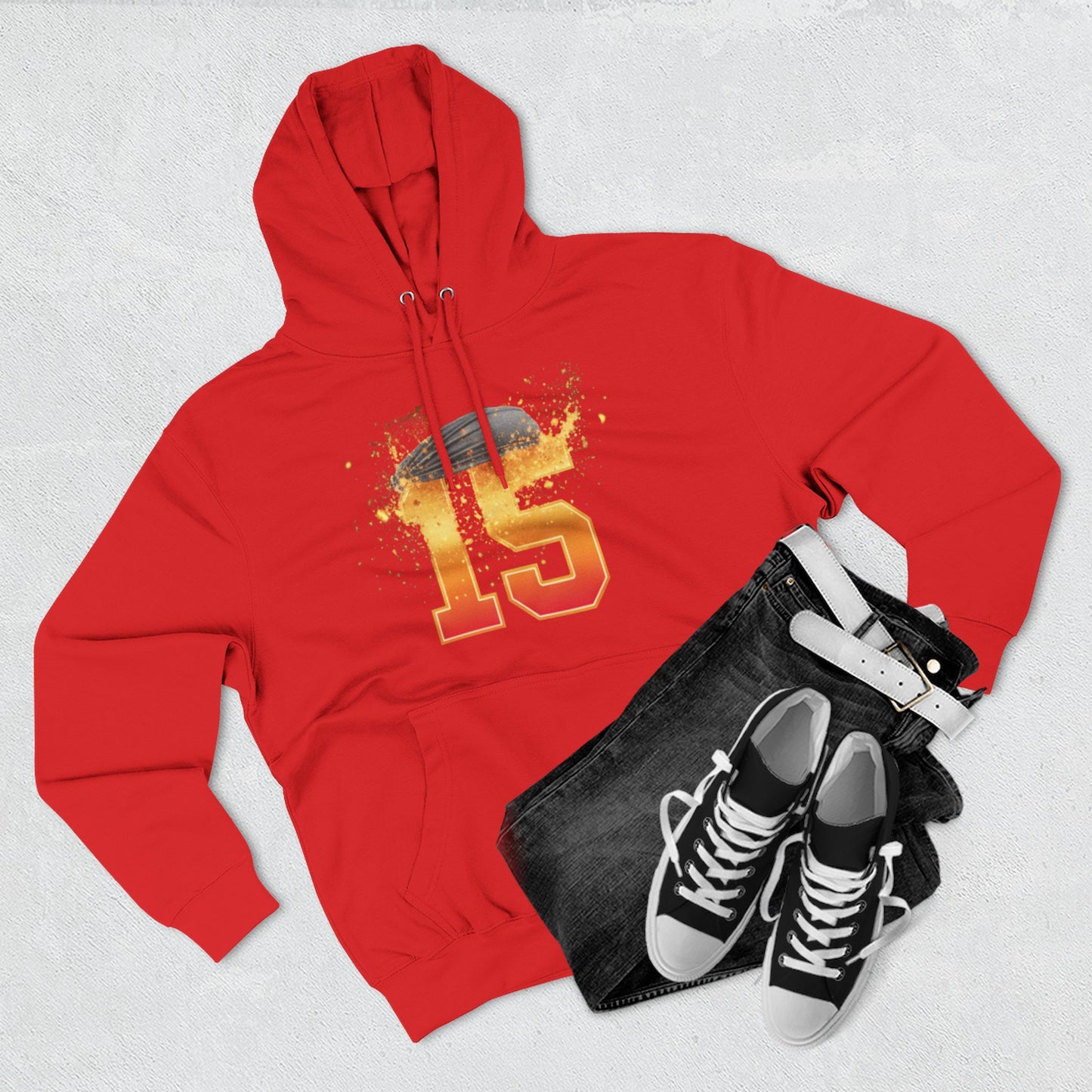 #15 Football Hoodie