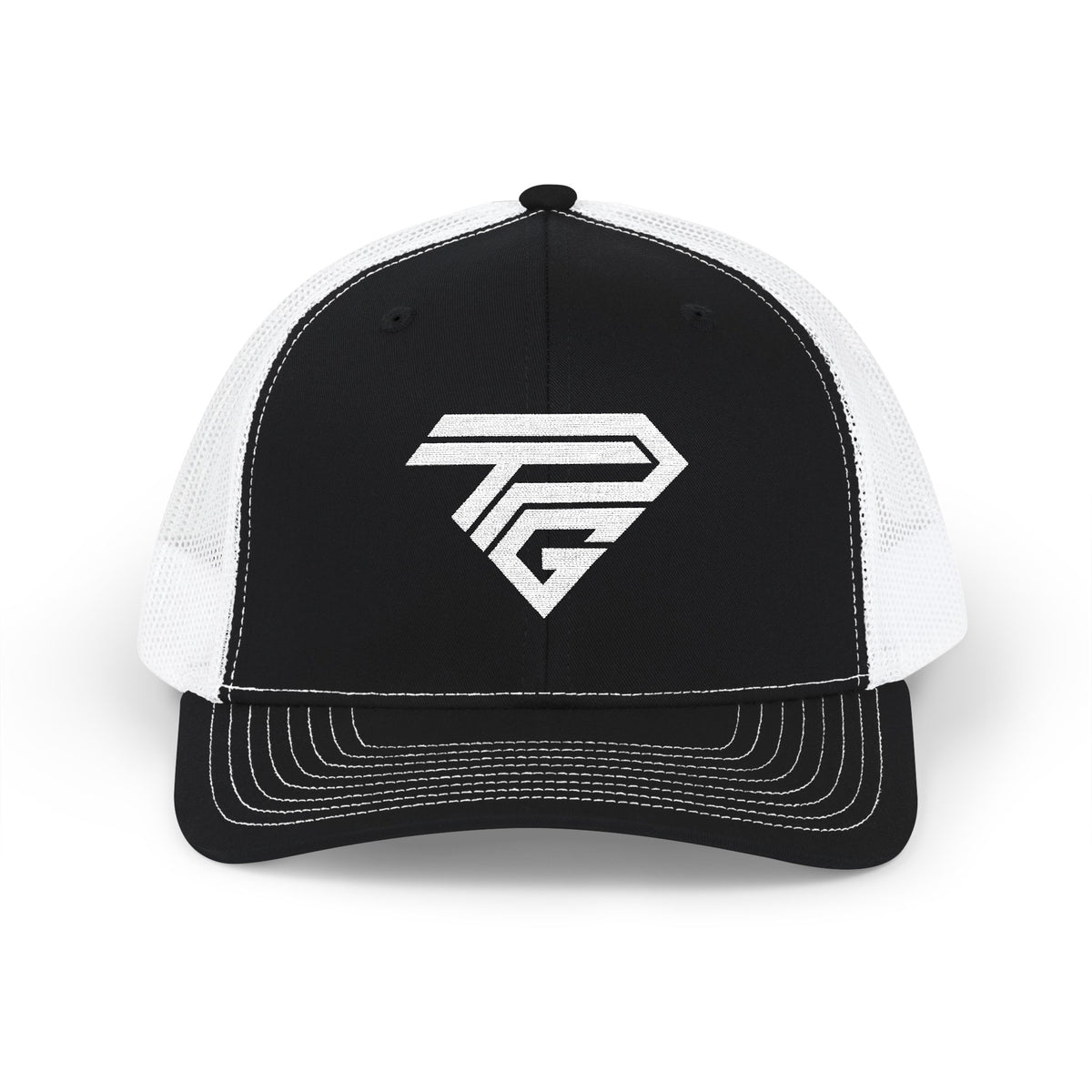 TPG Sports Geometric Logo Trucker Cap
