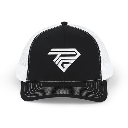TPG Sports Geometric Logo Trucker Cap