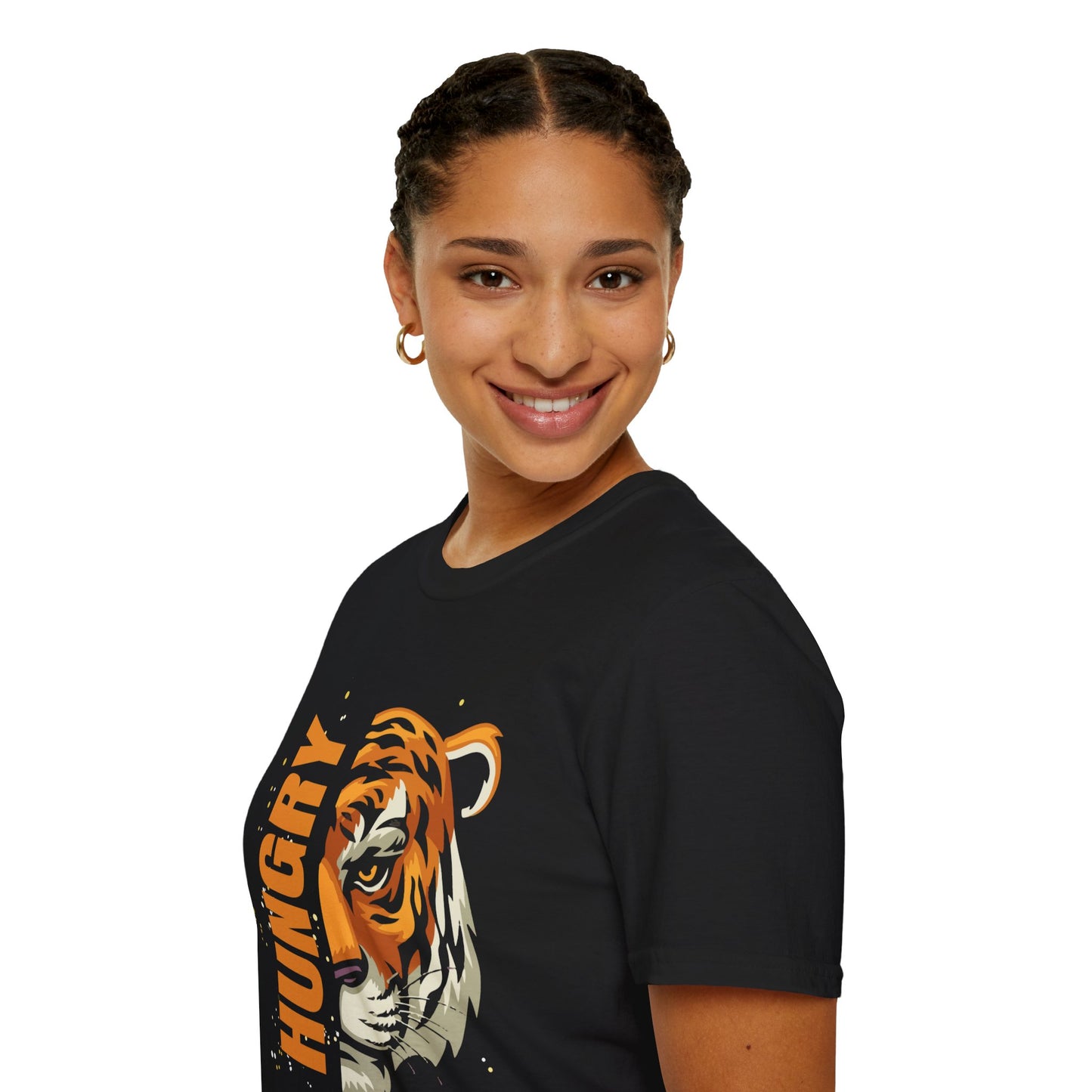 Hungry Tiger Unisex Softstyle T-Shirt