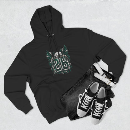 Midnight Wings 26 Football Hoodie