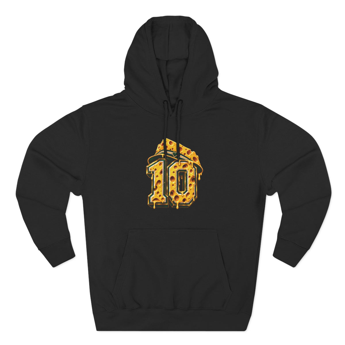 Cheese Crown 10 Football Hoodie