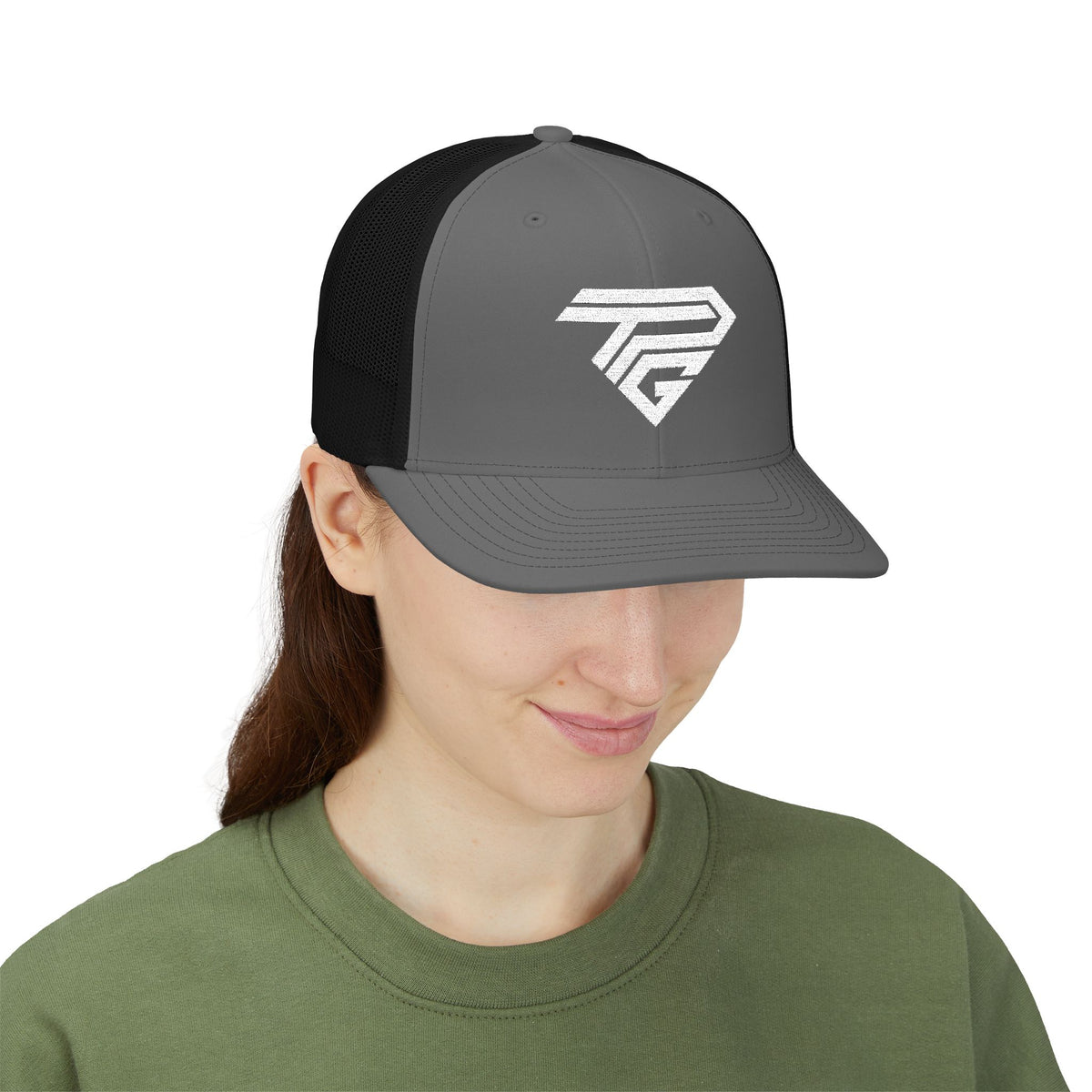 TPG Sports Geometric Logo Trucker Cap