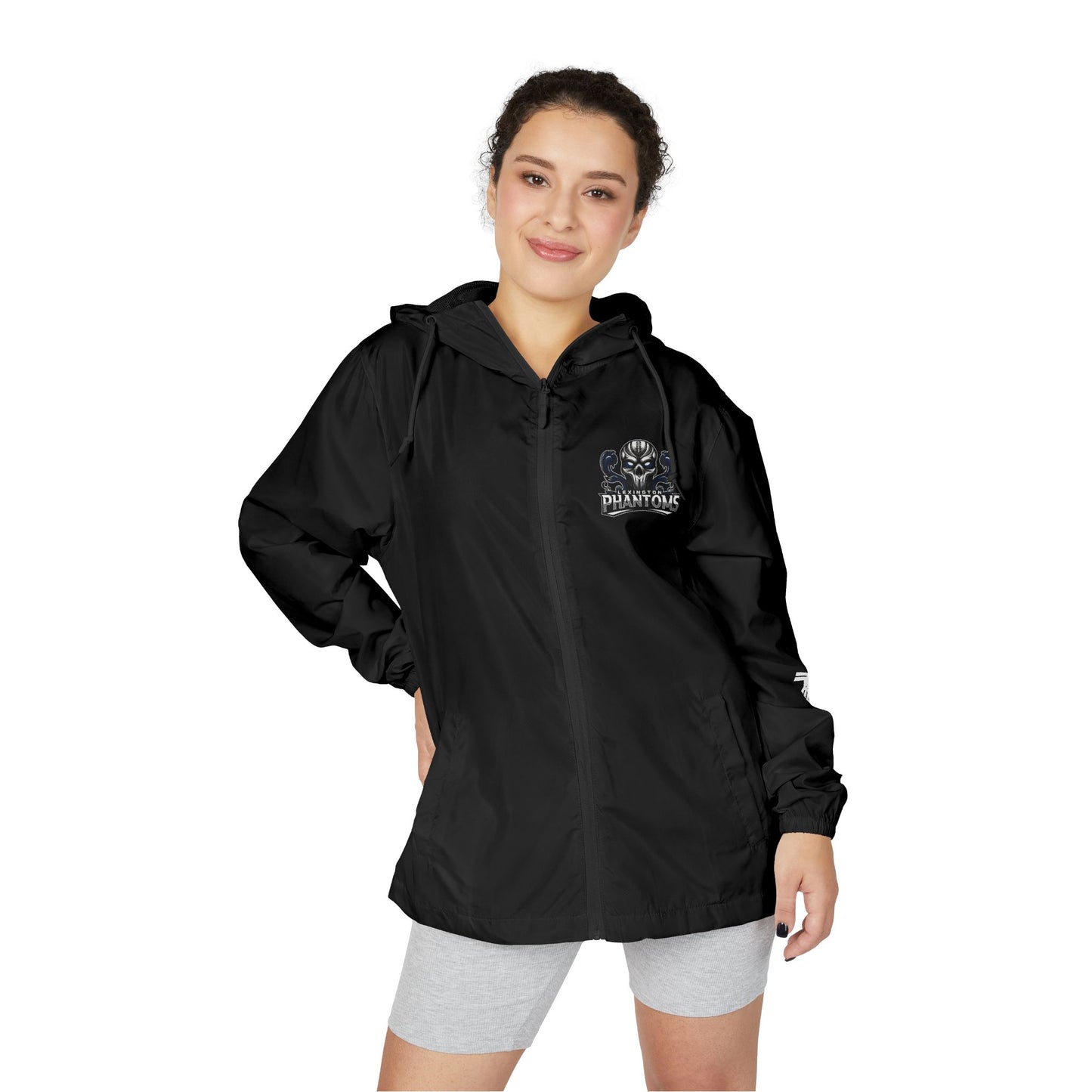 Phantoms Unisex Windbreaker Zip Up Jacket