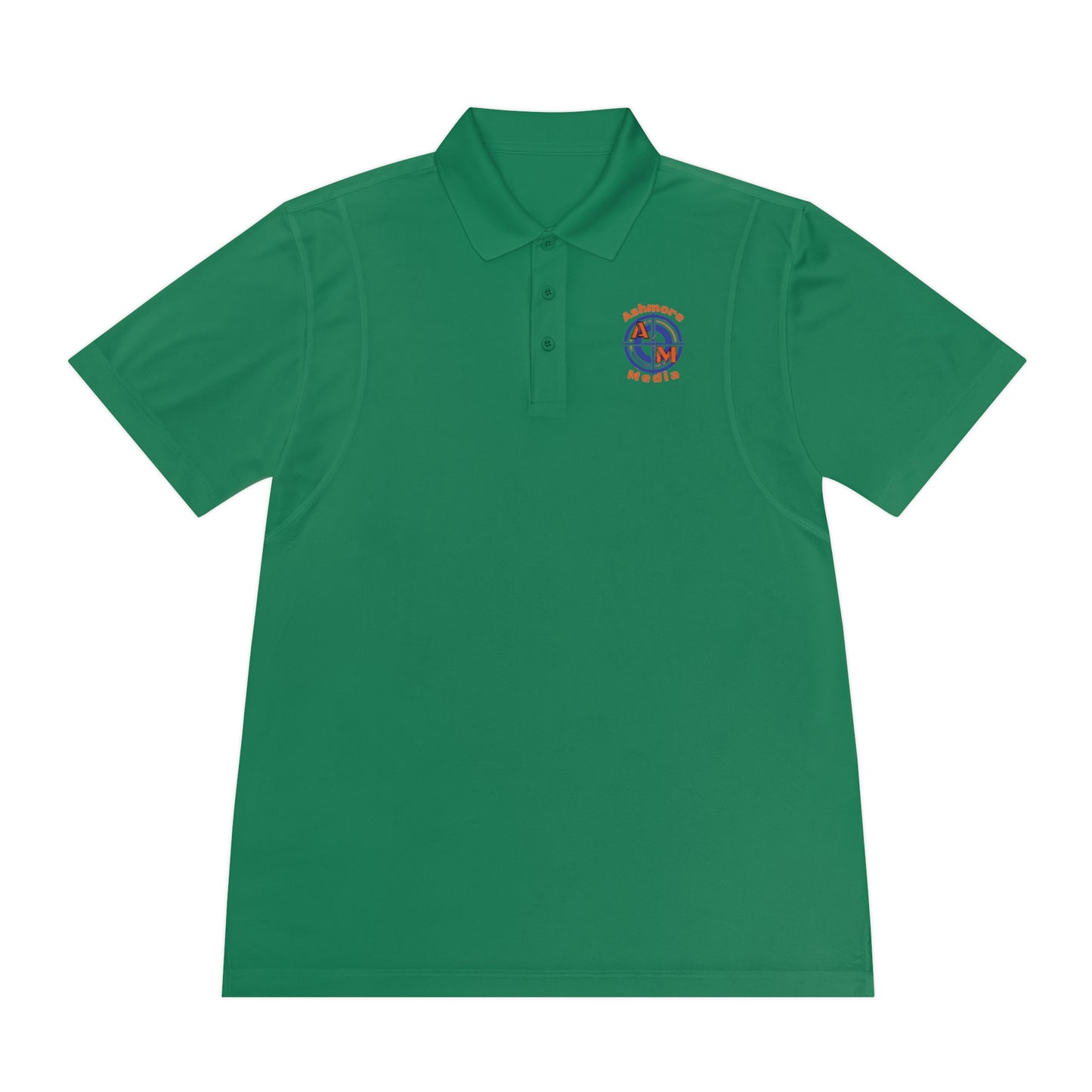 Ashmore's Media Logo Men's Sport Polo Shirt