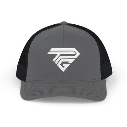 TPG Sports Geometric Logo Trucker Cap