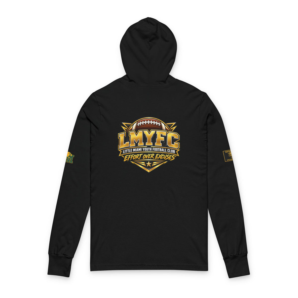 LMYFC Panthers Hooded Long Sleeve Tee — LMYFC Logo