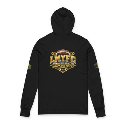 LMYFC Panthers Hooded Long Sleeve Tee — LMYFC Logo