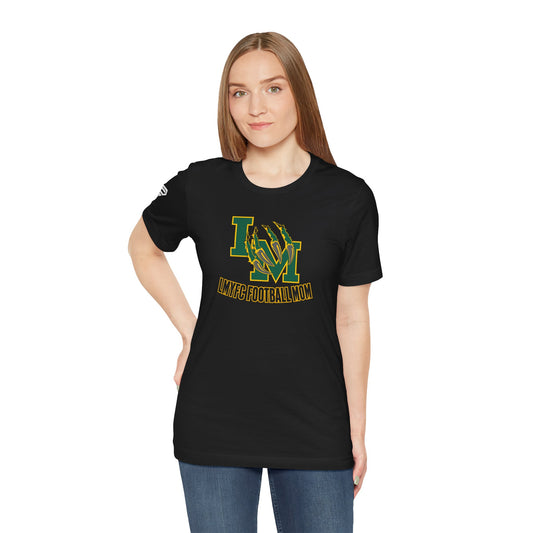 LMYFC Distressed Claw Graphic Shirt Football Mom Tee