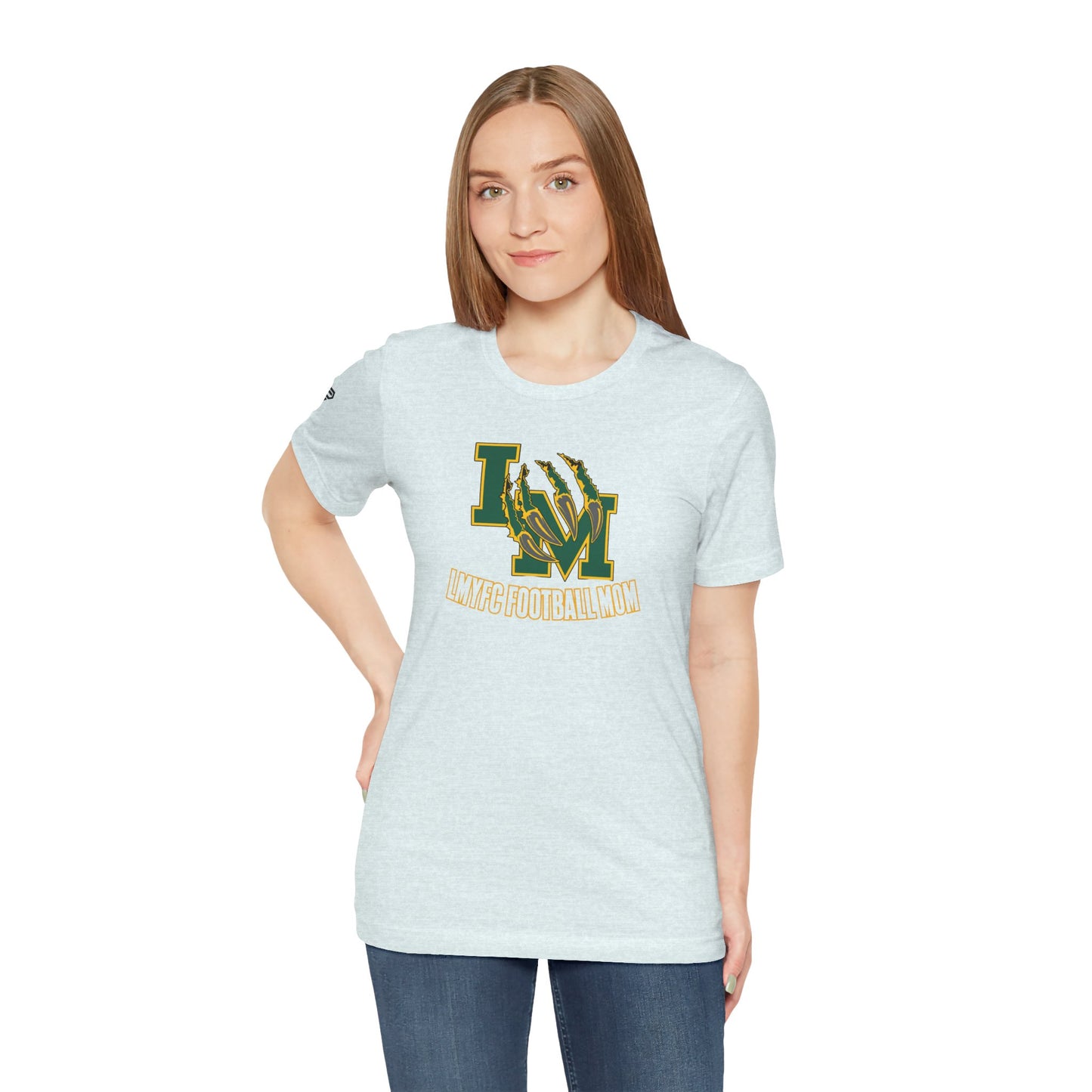 LMYFC Distressed Claw Graphic Shirt Football Mom Tee