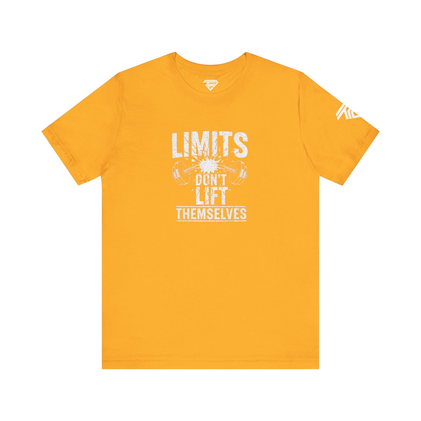 Gym Motivation T-Shirt – “Limits Don’t Lift Themselves” Fitness Tee