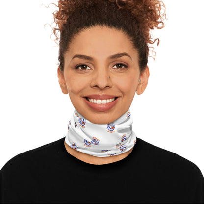 Ashmore Media White Logo Neck Gaiter