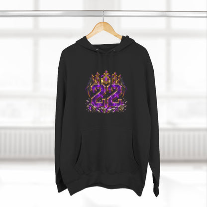 22nd Birthday Crown Graphic Hoodie