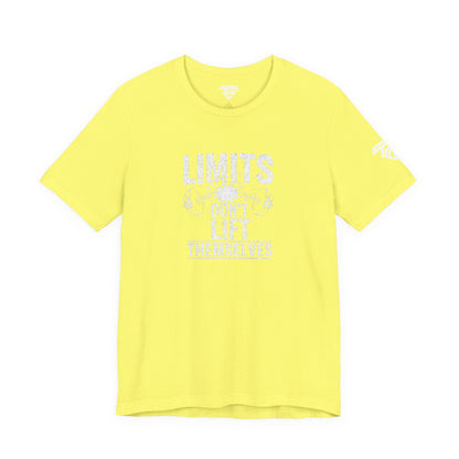 Gym Motivation T-Shirt – “Limits Don’t Lift Themselves” Fitness Tee