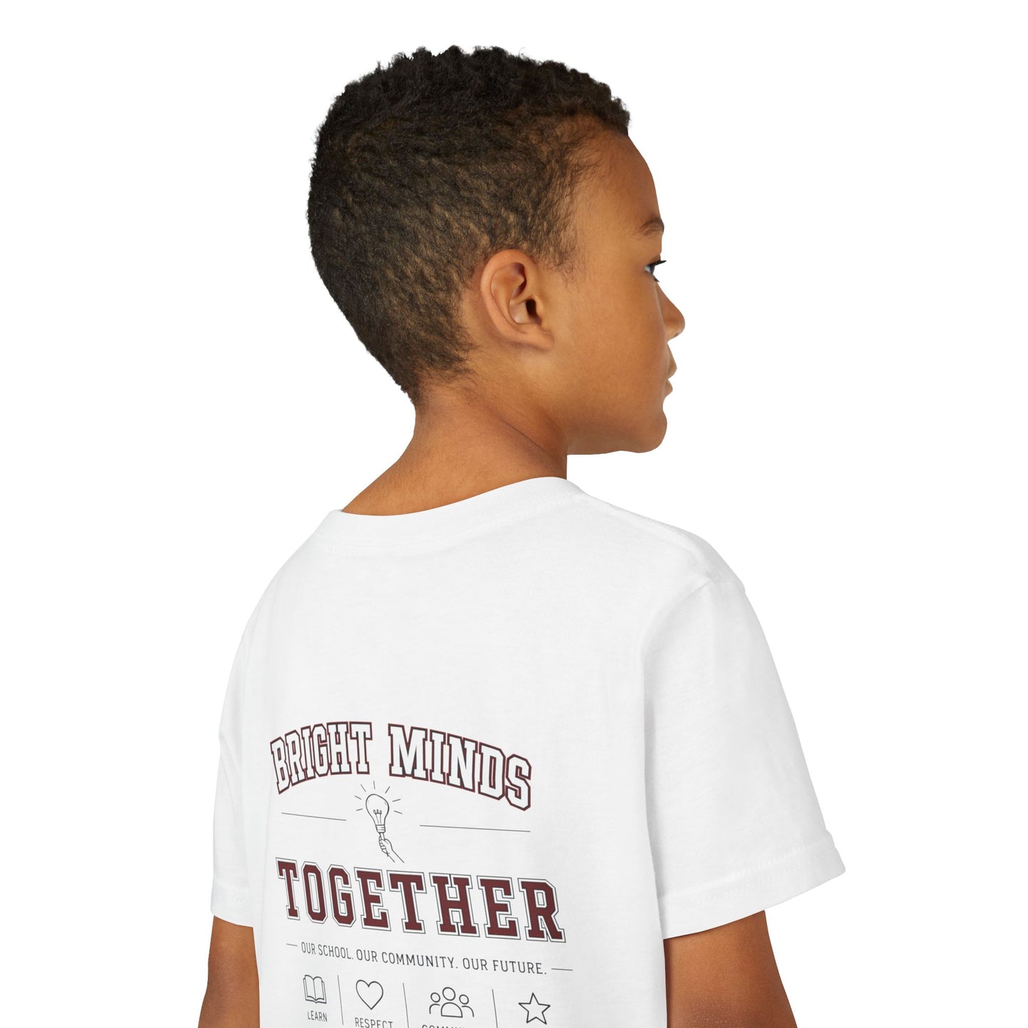 Youth Tee — Bright Acres Learning Academy “Bright Minds Together” School Shirt