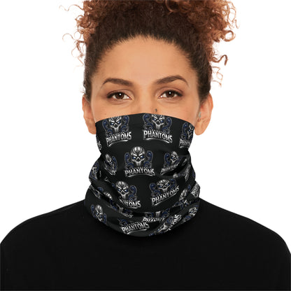 Phantoms Black Logo Neck Gaiter