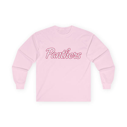 LMYFC Panthers Retro Script Long Sleeve Tee