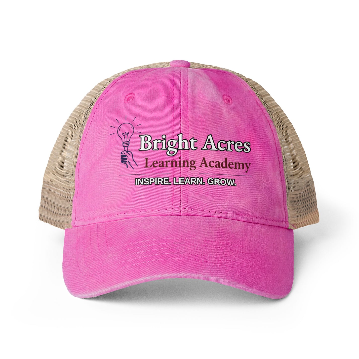 Bright Acres Women's Washed Mesh-Back Cap