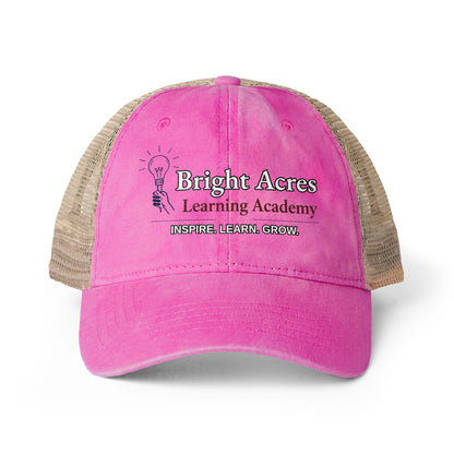 Bright Acres Women's Washed Mesh-Back Cap