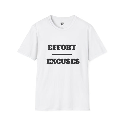 Motivational Unisex T-Shirt - 'Effort = Excuses'