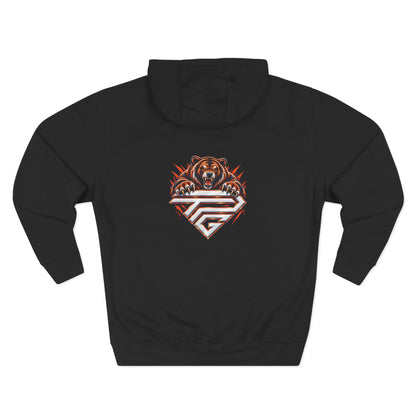 Iron Bear 18 Football Hoodie