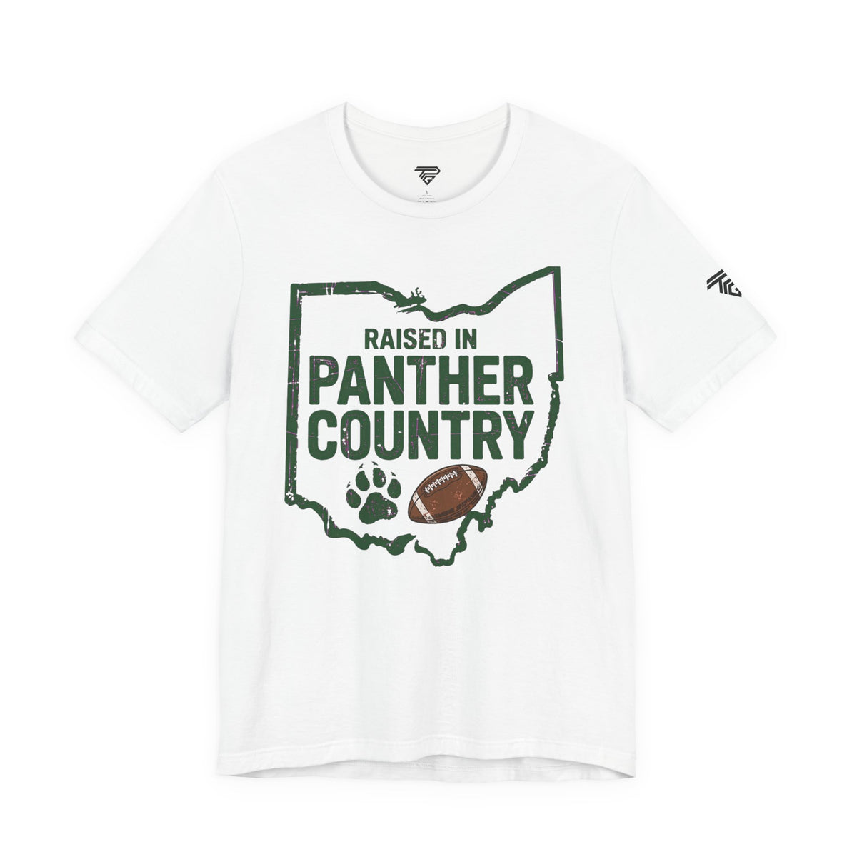 LMYFC Raised in Panther Country T-Shirt