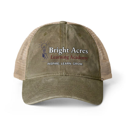 Bright Acres Women's Washed Mesh-Back Cap