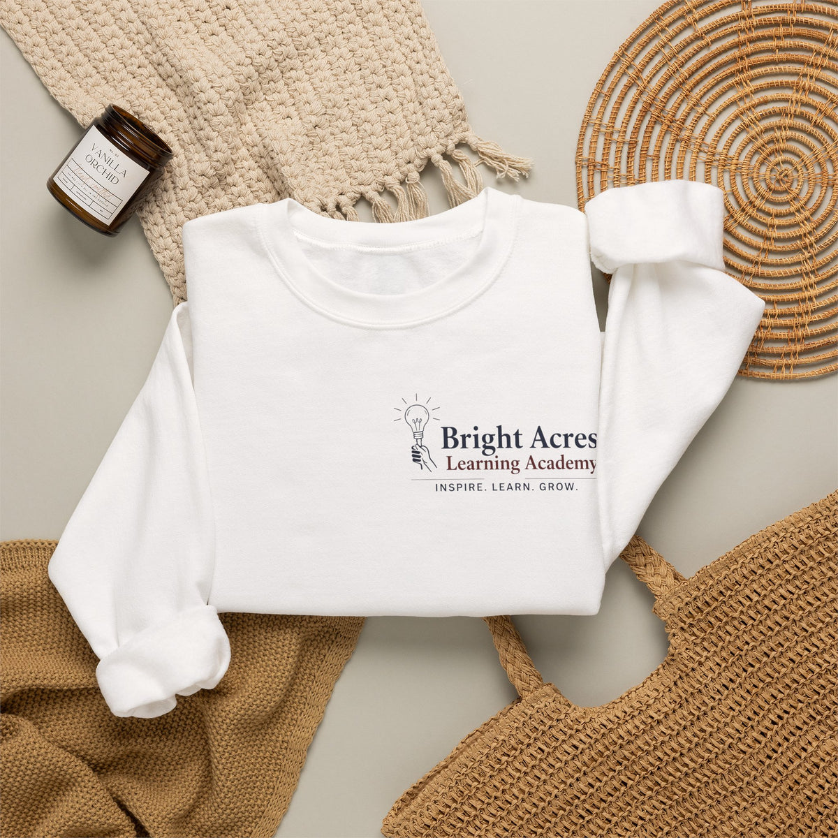 Bright Acres Learning Academy Crewneck Sweatshirt
