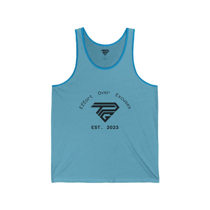 TPG Sports Unisex Modern Jersey Style Tank Top