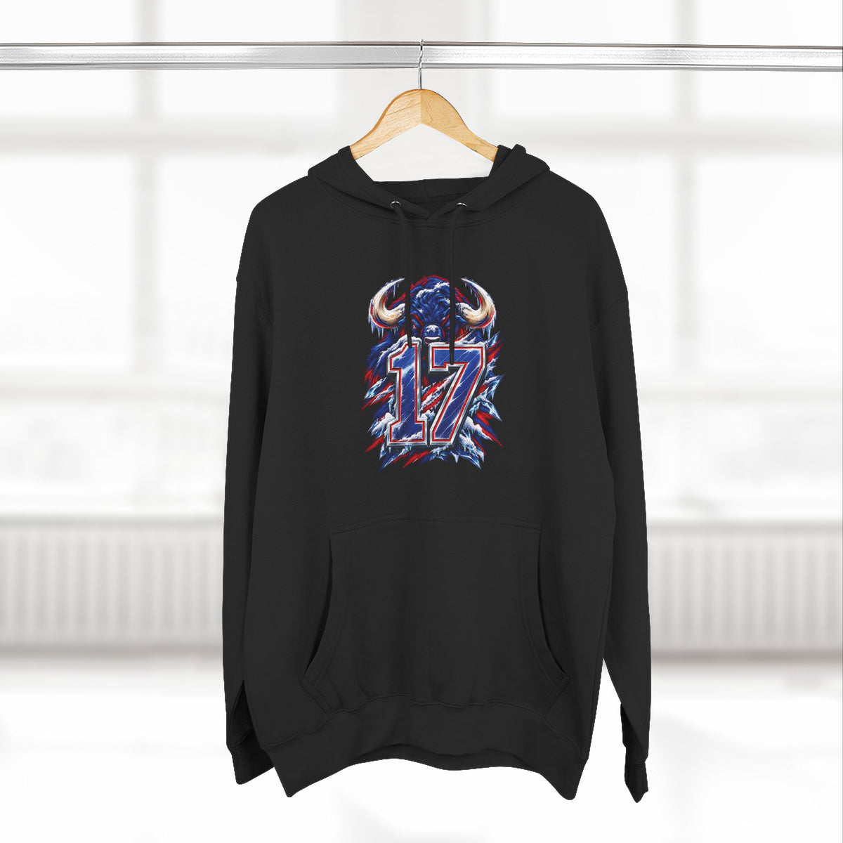 Blue Thunder 17 Football Hoodie