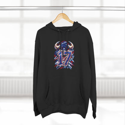 Blue Thunder 17 Football Hoodie