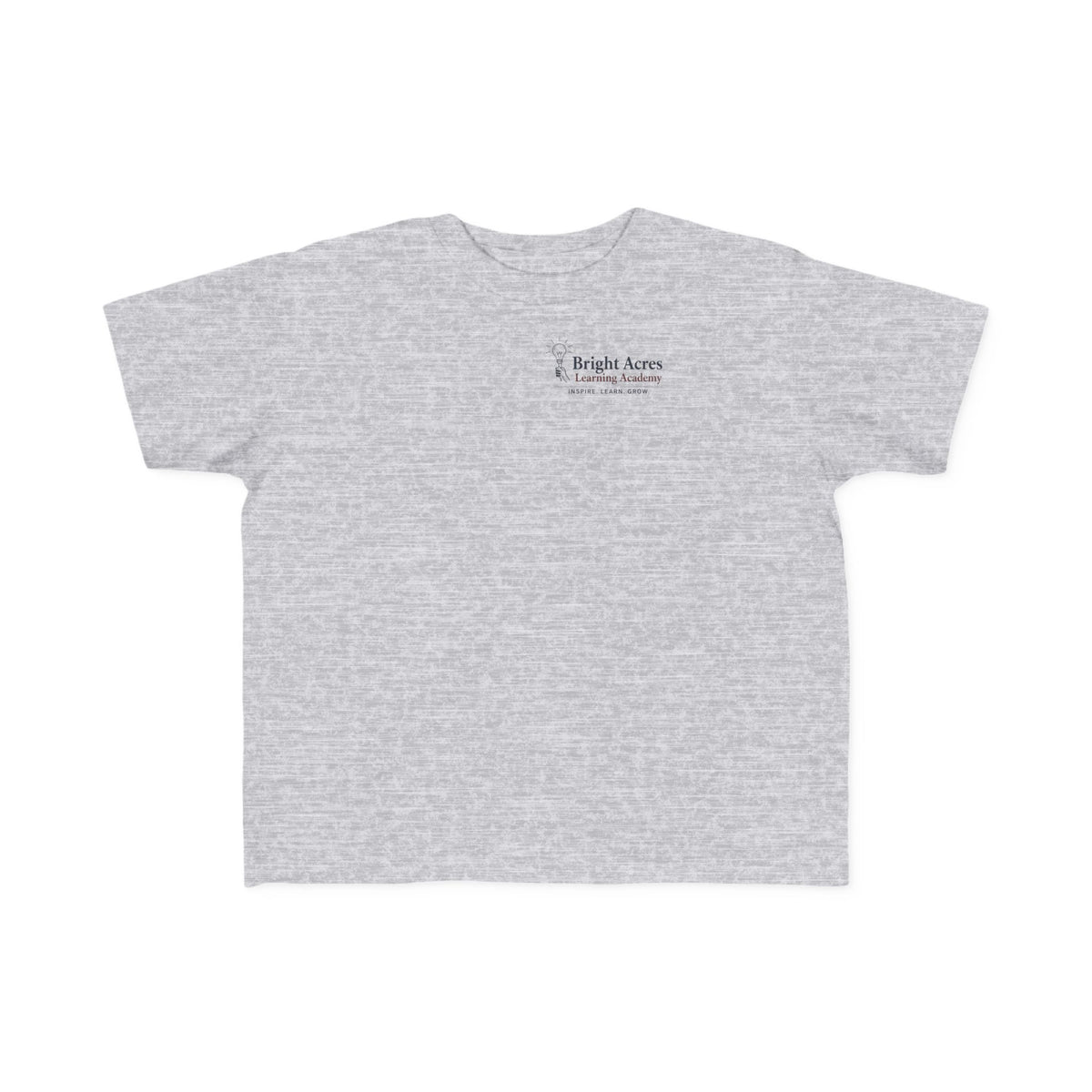 Bright Acres Little Minds Bright Futures Toddler Tee — Heather, front