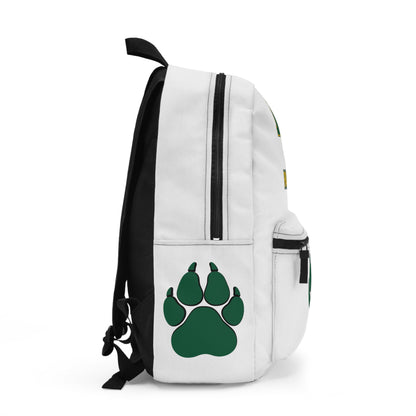Panthers Paw Logo Backpack School Spirit Bookbag