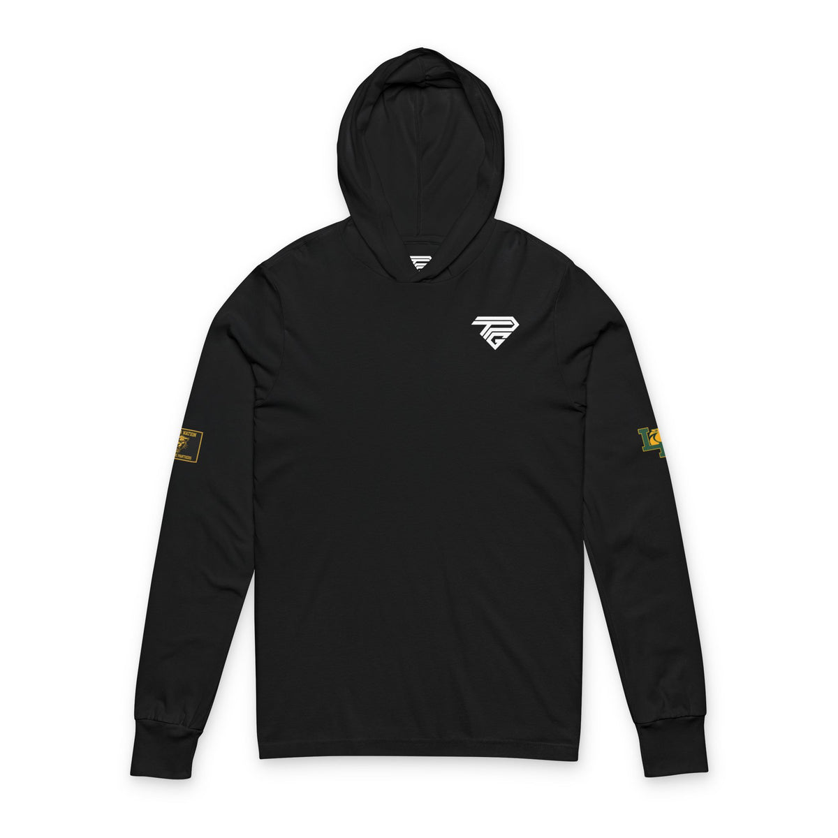 LMYFC Panthers Hooded Long Sleeve Tee — LMYFC Logo
