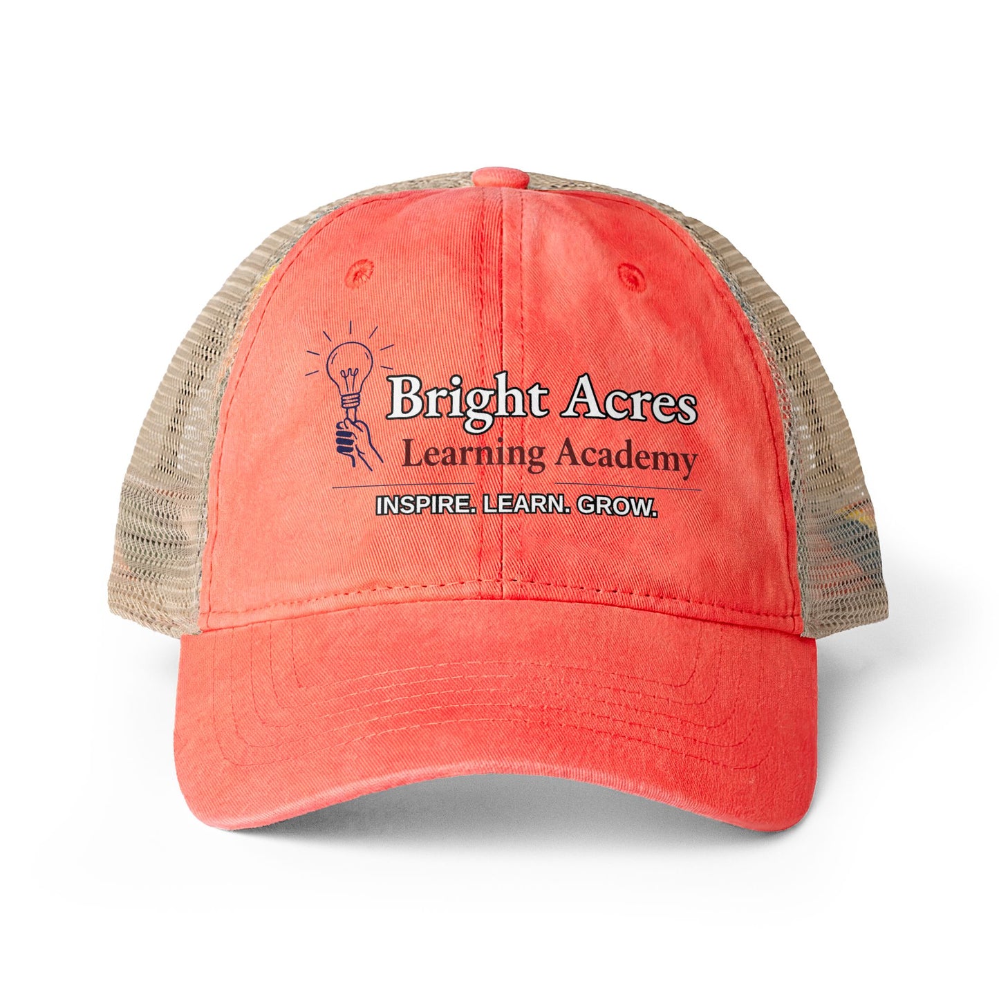Bright Acres Women's Washed Mesh-Back Cap