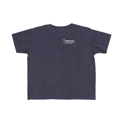Bright Acres Bright Minds Together Toddler Tee — Vintage Navy, front