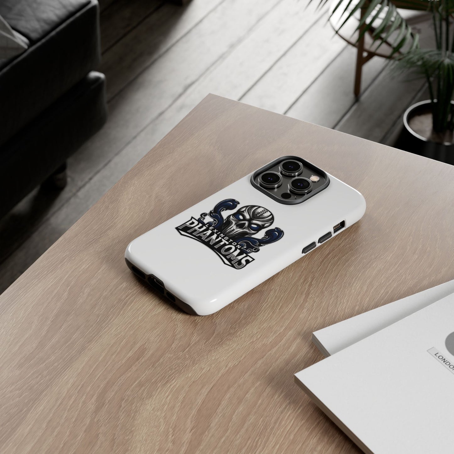 Phantoms Skull Football Phone Case — Lexington Phantoms Tough Cases