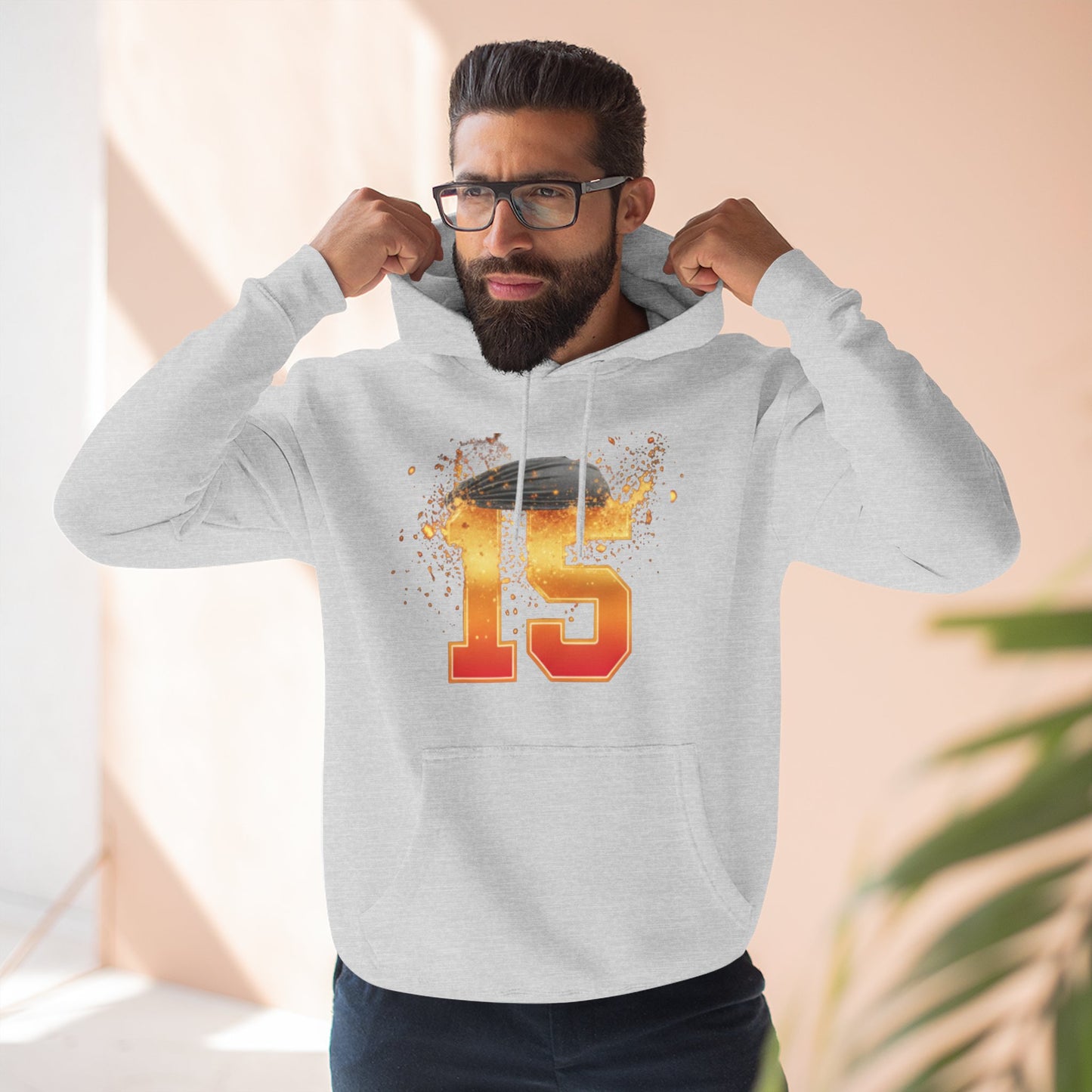 #15 Football Hoodie