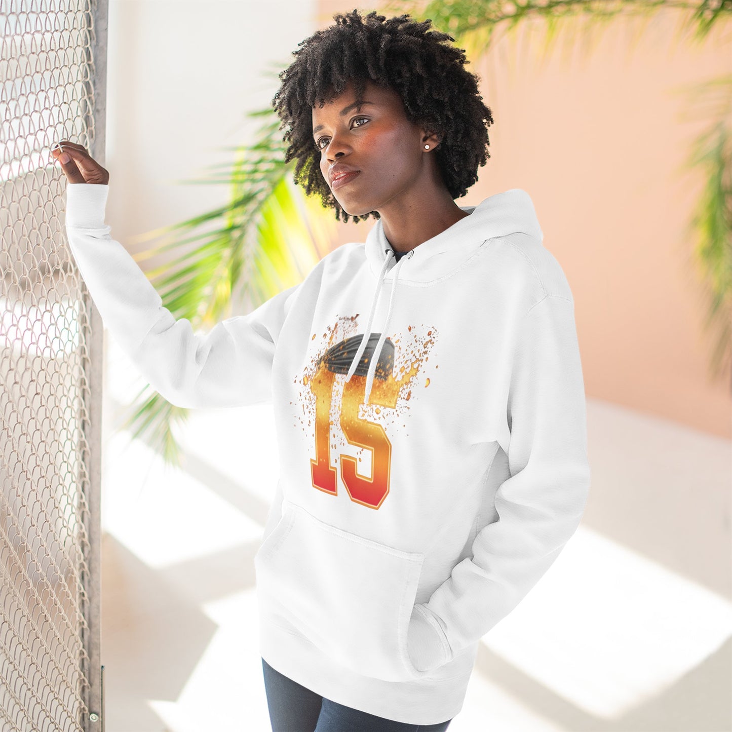 #15 Football Hoodie