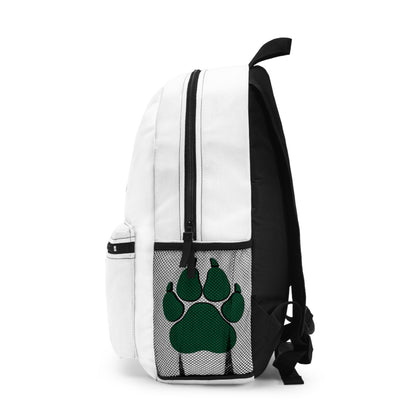 Panthers Paw Logo Backpack School Spirit Bookbag